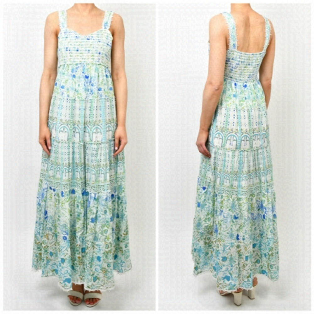 Rococo Sand Elan Boho Maxi Dress Size Medium